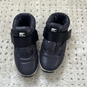 Sorel Sleeping Bag Booties/Navy/Super Warm-Gently Used